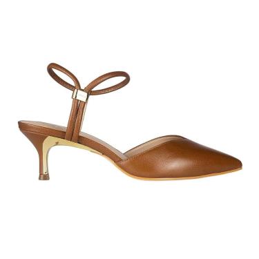 Imagem de Sapato Scarpin Chanel Luz da Lua Slingback Panna