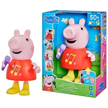 Imagem de Boneca Peppa Pig Canta e Encanta - Hasbro