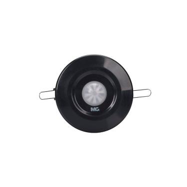 Imagem de Sensor de Presença MarGirius Standard MPT-40EF de Embutir Teto de Gesso Bivolt Preto