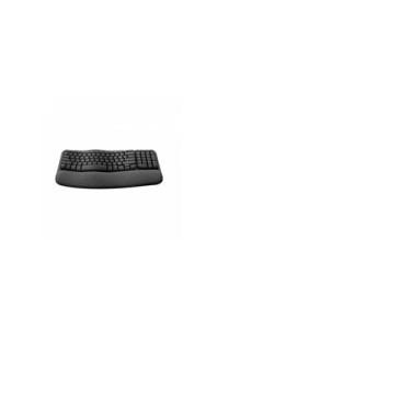 Imagem de Teclado Sem Fio Logitech Wave Keys, Bluetooth, Layout US, Com Design O