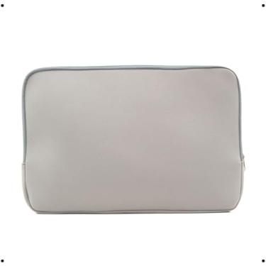 Imagem de Capa Case Luva Para Notebook Cinza14,1 Polegadas, Impermeável, Anti-impacto e Bem Reforçada. - MGA Store