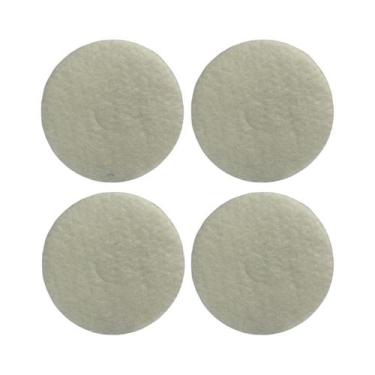 Imagem de KIT 4X Disco Branco 350mm Enceradeira Bravox e Luster - OUTRAS