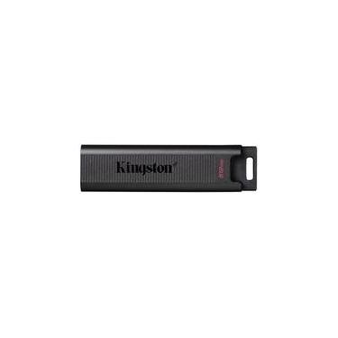 Imagem de Pen Drive 512GB Kingston DataTraveler Max, USB-C 3.2 Gen 2, Leitura de 1000MB/s, Preto - DTMAX/512GB