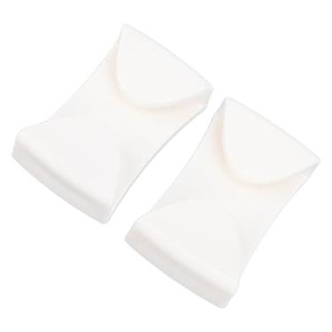 Imagem de Fafeicy Ski Goggle Clips 2PCS Ski Helmet Clamp ABS Plástico Fácil Instalar Inverno Sports Goggles Fixer para Esqui Snowboard (Branco)