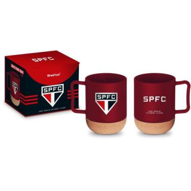 Imagem de Caneca vidro cork times - sao paulo - Brasfoot