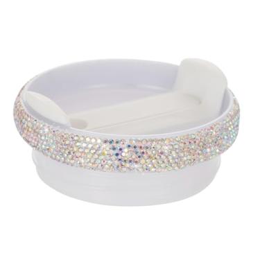 Imagem de Tampa de copo de substituição de 1,134 g para Stanley Cup Bling Tampas de copo de substituição compatíveis com Stanley Quencher Cup Top Covers Acessórios para mulheres (coloridas)