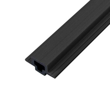 Imagem de Faixa Painel Ripado para Área Externa em WPC Preto 290cm x 5,4cm x 2,5cm RM Decor