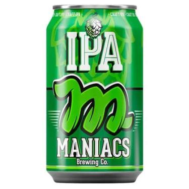 Imagem de Cerveja MANIACS IPA Lata 350ml