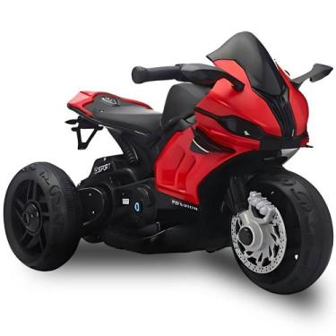 Imagem de Mini moto eletrica racing - Brinq Kids, Vermelho