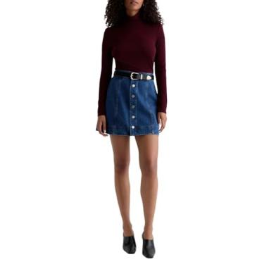 Imagem de AG Jeans Minissaia feminina Evie a Line, Denali, 29 Short