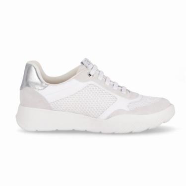 Imagem de Tênis Fascite Anabela Médio Branco com Cinza - Piccadilly, 35