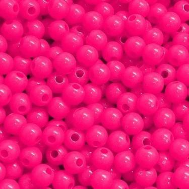 Imagem de BOLINHA DE RESINA Nº 06 (20 G) - LADEIRA BIJUTERIAS, Rosa neon