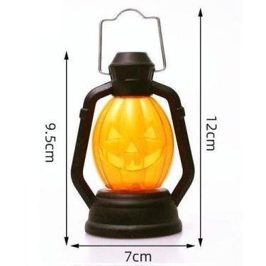 Imagem de 6 Vela Lampião de Led Enfeite Festa Halloween Sortido - MODAMIX, Sorti