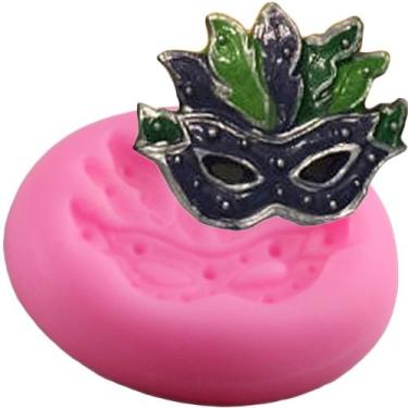 Imagem de Molde de silicone mini máscara para decorar f338 - CM