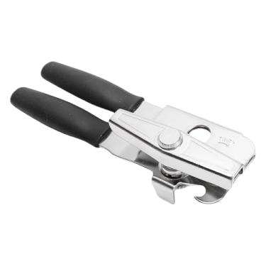 Imagem de Aramox Abridor Manual de Lata de Mão, Cortador de Aço Carbono Pesado Com Alça de TPE, Design de Engrenagem de Balanço Suave