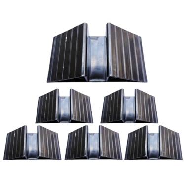 Imagem de Rrlihjgu Estabilizador De Canil 6 Unidades,Reforço Triangular Para Cerca | Travessa Para Parque Infantil Cães Gatos Crianças Quarto Cozinha Casa De Banho Jardim