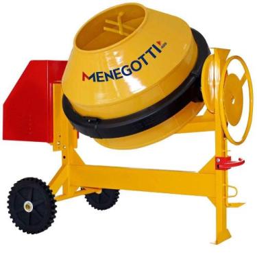 Imagem de Betoneira 400L Mono 2CV Chapa de Aço de 2,66mm Rental Max co - MENEGOT