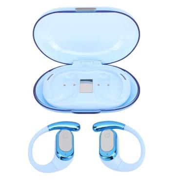 Imagem de ZJchao Tradução AI EARBUDOS 164 TRANSTADOR DE IDIOMA 3 Em 1 Fones DE Ouvido DE Redução DE Ruído Inteligente para Viagem DE Negócios Estudo DE Estudo Open Type (Azul)