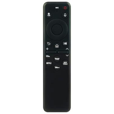 Imagem de Controle remoto de voz de substituição compatível com Samsung DU8000 DU9000 série Crystal UHD Smart Tizen TV UN43DU8000FXZA UN50DU8000FXZA UN55DU8000FXZA UN65DU8000FXZA UN75DU8000FXZA UN85DU8000FXZA