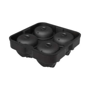 Imagem de Forma De Gelo Grande Em Silicone De Grau Alimentício Para Cubos De Gel
