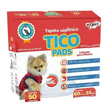 Imagem de Tapete Higiênico Tico Pads 50 Unidades