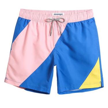 Imagem de Swim Trunks mamagic Quick Dry Swim Shorts para homens de 7 polegadas -