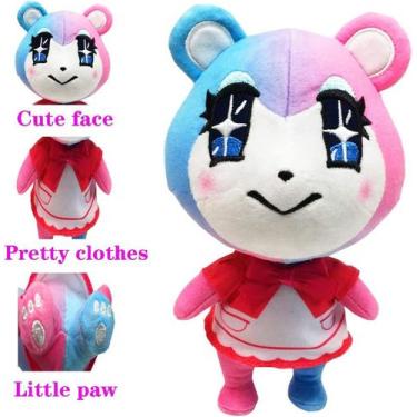 Imagem de Animal Cruzando novo brinquedo de pelúcia folha adequado para coleta, 