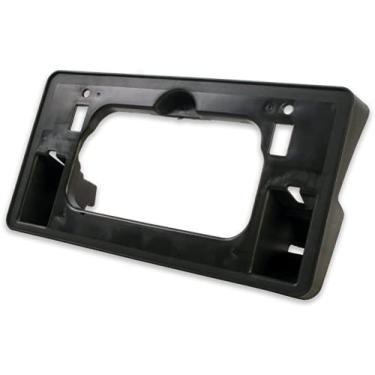 Imagem de DAT AUTO PARTS Substituição do suporte da etiqueta da placa de carro do para-choque dianteiro para Honda Civic Sedan 2009-2011 e plástico texturizado preto híbrido HO1068111 71145SNAA50