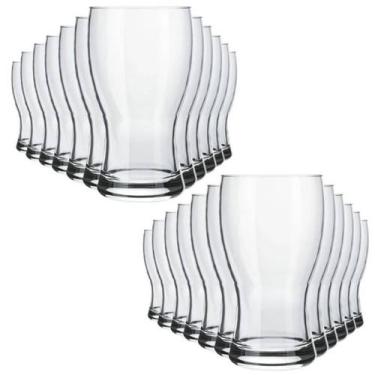 Imagem de Kit 24 Copo Para Cerveja Frevo Drink Vidro 315ml Nadir - Nadir Figueir