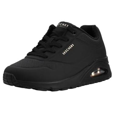 Imagem de Skechers Tênis masculino Uno-Stand on Air, Preto/preto, 9 X-Wide