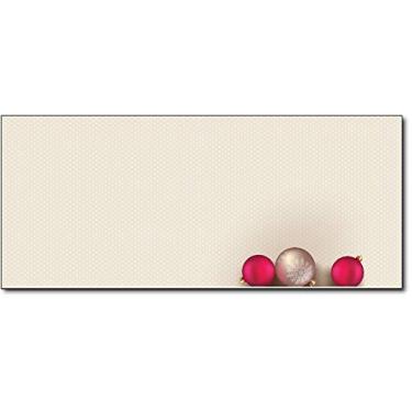 Imagem de Envelopes de Natal nº 10 tamanho carta - 20 envelopes de Natal (Sinos e lâmpadas)