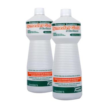 Imagem de Kit 2 Detergente Enzimático Zymedet Gold, 5 Enzimas, 2L, para Limpeza de Instrumentais Médicos, Odontológicos e Veterinários