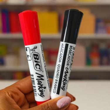 Imagem de Kit Com 2 Marcadores Para Quadro Branco Escolha Sua Cor BIC Marking, P