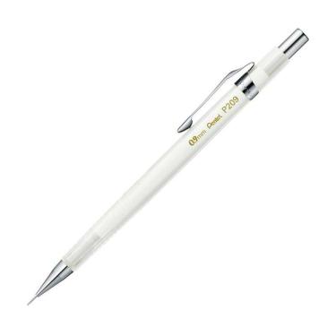 Imagem de Lapiseira 0.9mm P209 Sharp Clena Branco Transparente Pentel