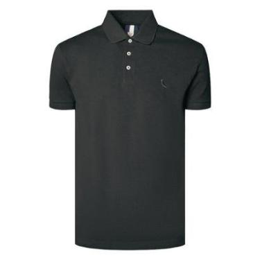 Imagem de Camisa Polo Reserva Piquet Classica Masculina Verde Mata-Masculino