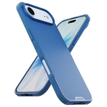 Imagem de Smartish Capa Magnética Fina Gripmunk para iPhone 2025 - Azul no Verde