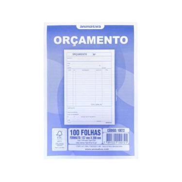 Imagem de Orcamento 137x207 com 100 folhas -10072 são domingos - SAO DOMINGOS