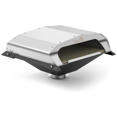 Imagem de Forno para Pizza a Lenha Stanbroil para Churrasqueiras a Pellets - Transforme seu Grill em um Forno Gourmet!