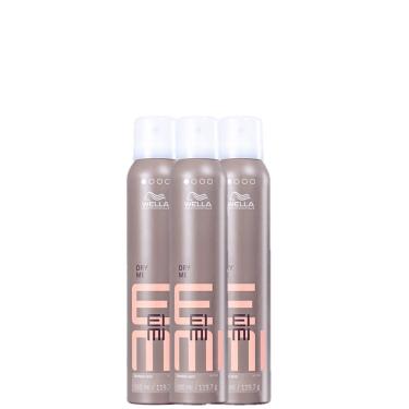 Imagem de Kit Wella Professionals EIMI Dry Me - Shampoo a Seco 180ml (3 Unidades)