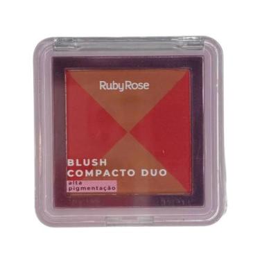 Imagem de Blush compacto duo cor db03 ruby rose