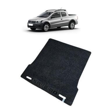 Imagem de Tapete Puxe Empurre Saveiro Cabine Dupla 2009 a 2025 - Arad