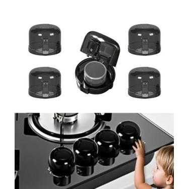 Imagem de Capa de segurança Kids Stove Knob, pacote com 5 unidades, JOYLION, pre