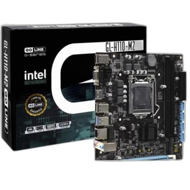 Imagem de Placa Mãe Goline Gl-H110-M2 Socket Lga 1151 Vga Ddr4- 6G 7G
