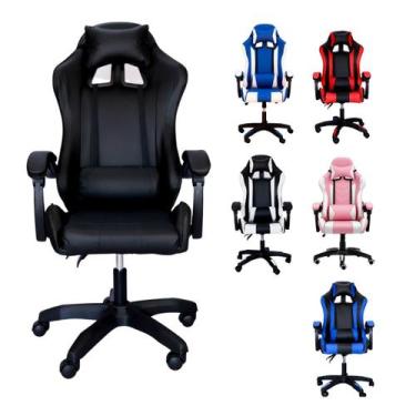 Imagem de Cadeira Gamer Profissional C7 Neo Comfort Ergonômica Reclinável Base g