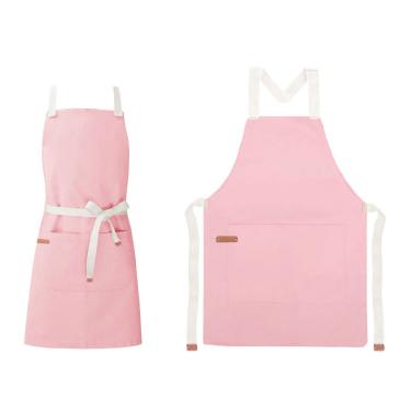 Imagem de Avental Rosa Confeitaria Doceria Artesanato SPA Algodao 10un