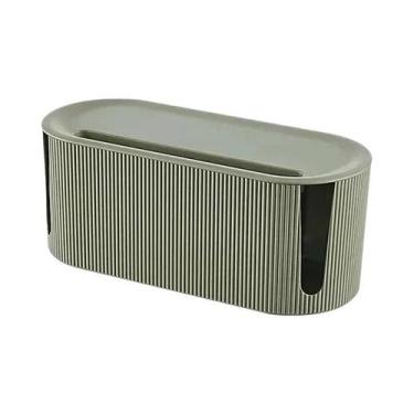 Imagem de Organizador De Cabos Nórdico Com Suporte Para Roteador Sem Fio E Prate