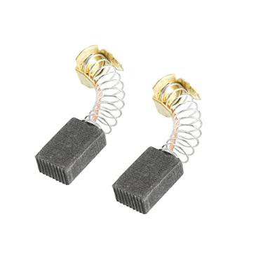 Imagem de Escovas de carbono 0,6 x 0,4 x 3,54 polegadas para motores elétricos, ferramenta elétrica, moedor angular, serra de mesa, reparo de peças sobressalentes, pacote com 2
