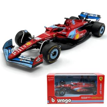 Imagem de RACE MODEL 1/43 Scale Formula 1 Ferrari SF-24 Miami GP F1 Collection - #16 Charles Leclerc (Ages 14+)