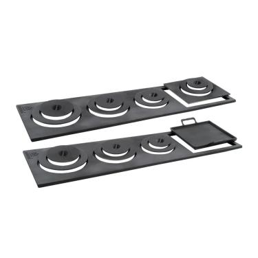 Imagem de Chapa Redução Fogão A Lenha Libaneza 4 Furos Com Bifeteira