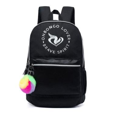 Imagem de Mochila Onbongo Feminina Escolar Faculdade Notebook Chaveiro 21 Litros-Feminino